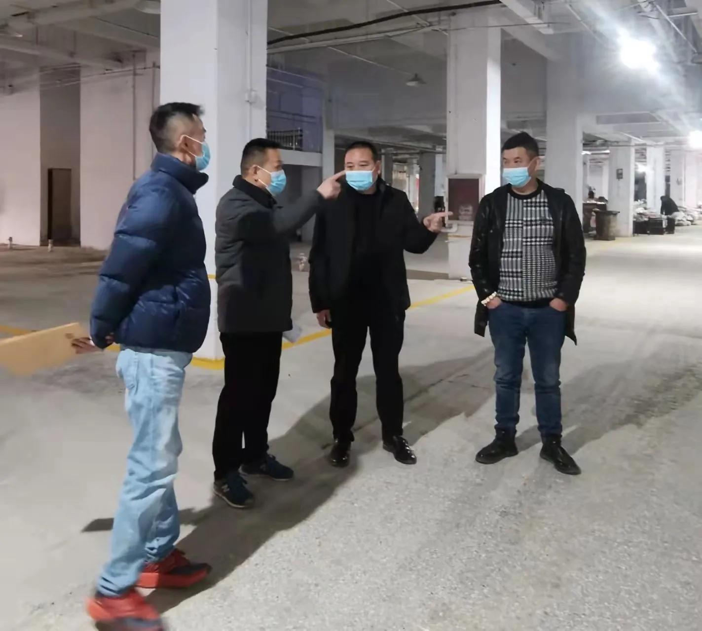 市场发展中心领导到须水农副水产品配送中心调研