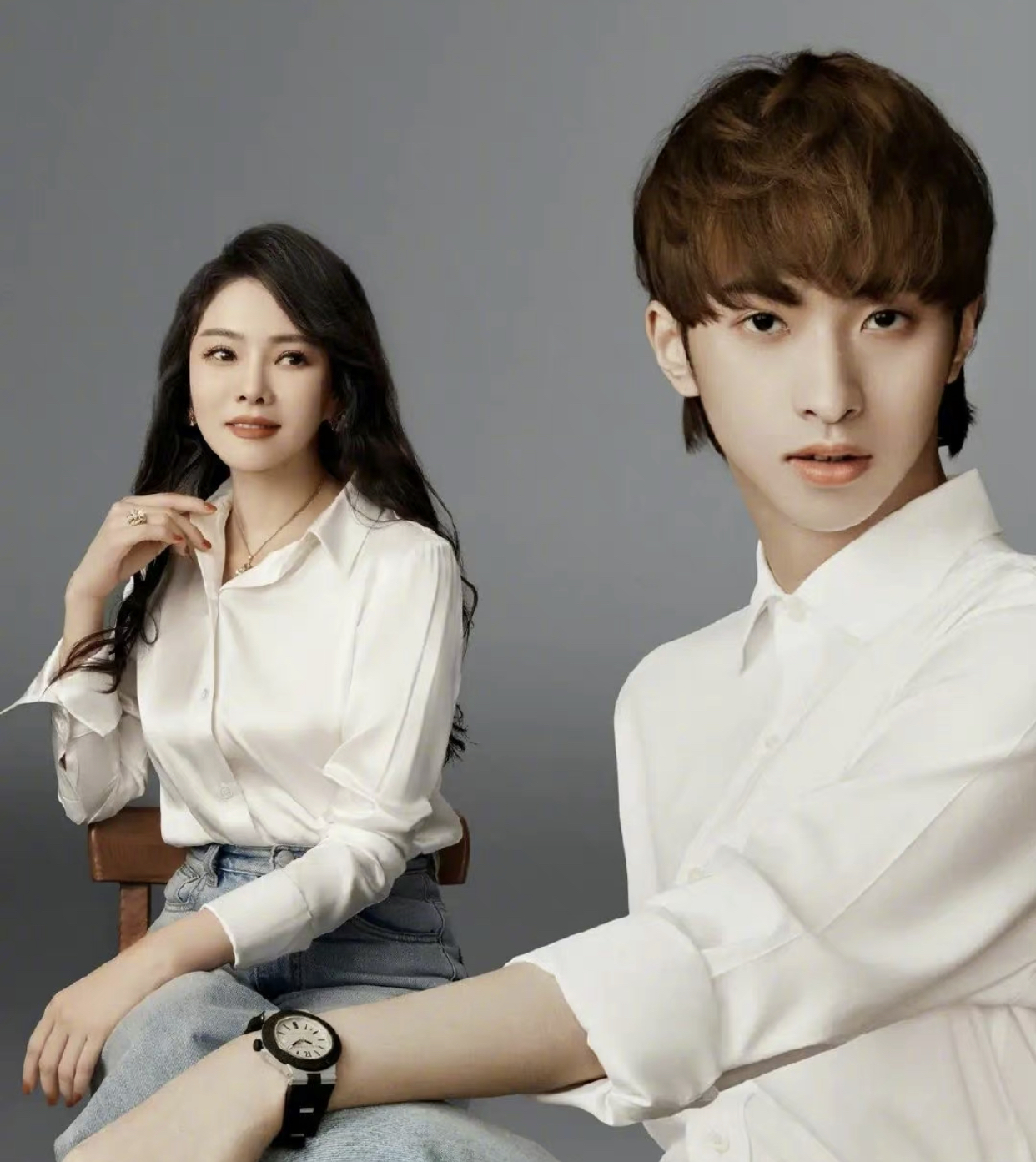 伊能静儿子穿低领吊带秀身材,被辣妹亲吻不避嫌,抽烟后眼神撩人