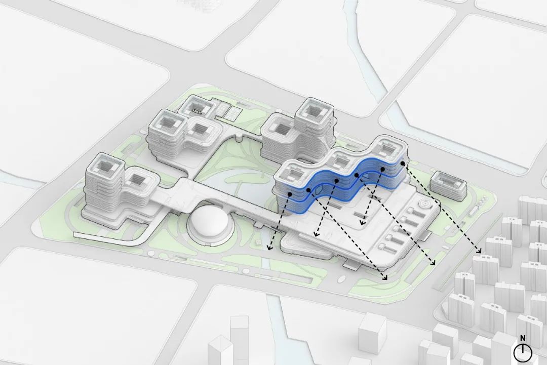 绍兴柯桥未来医学中心项目设计竞赛第一名 / SZAD筑塬建筑设计