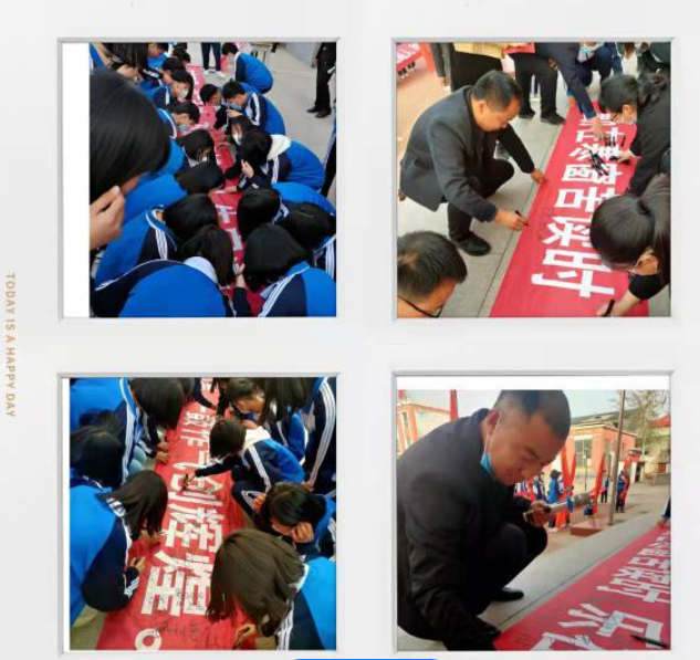 激情點(diǎn)燃夢想 汗水鑄就輝煌 魏縣第十八中學(xué)2022中考百日誓師大會隆重召開