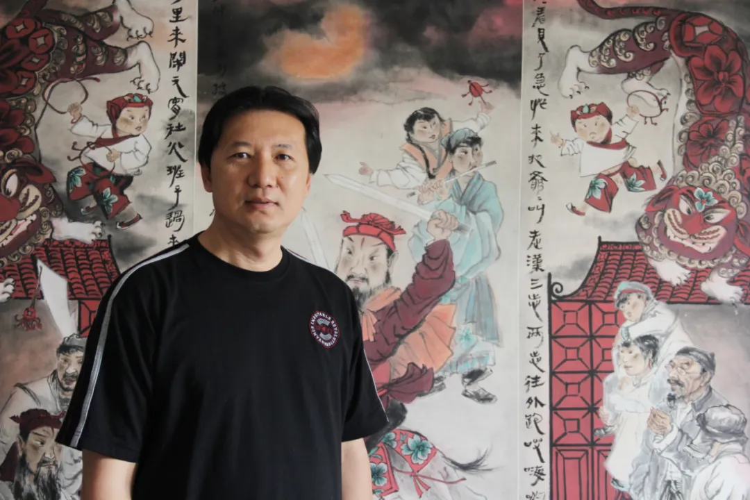 京津鲁冀中国画名家小品展暨展子虔艺术馆(天津馆)开馆仪式