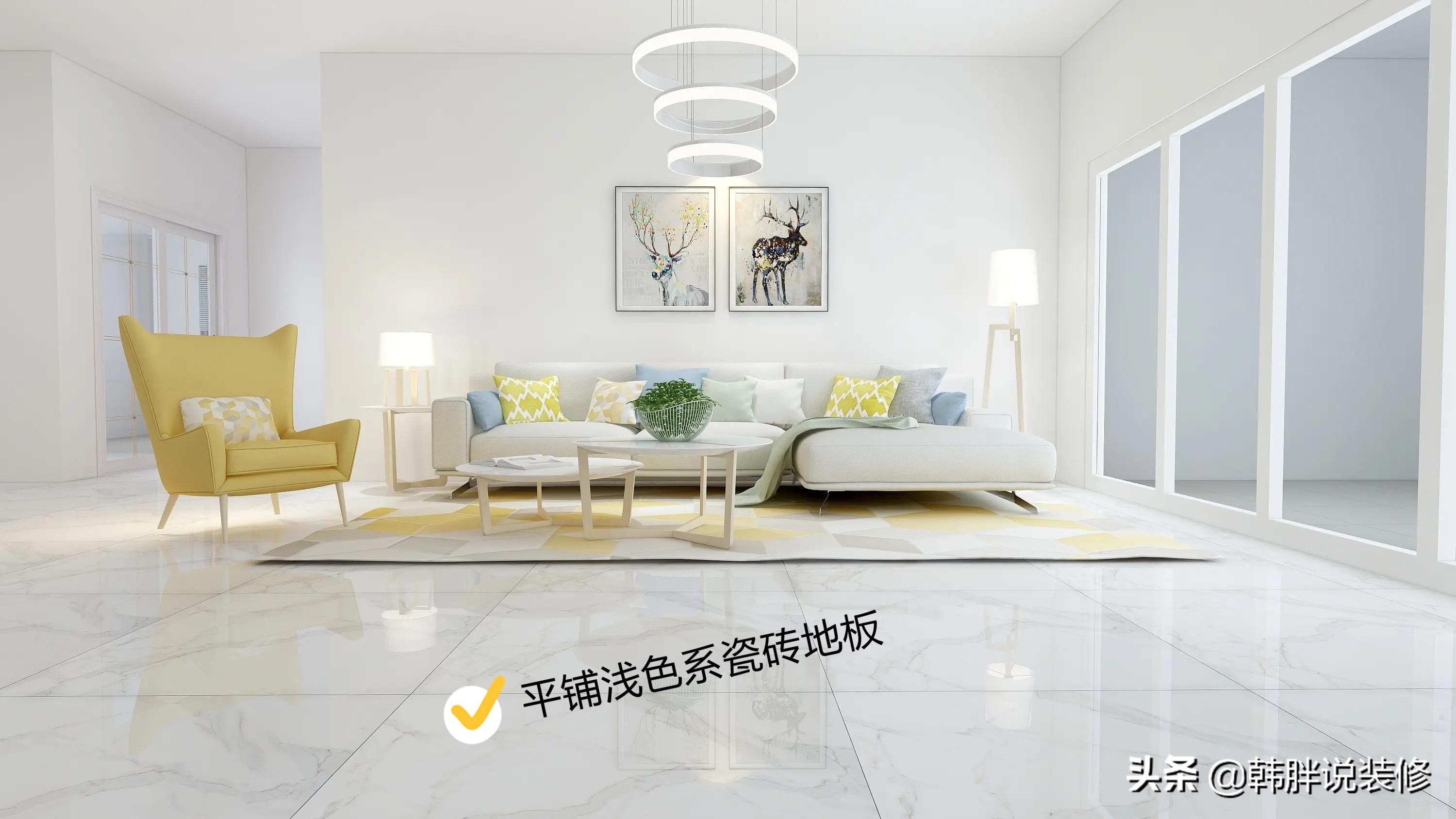 不管設計師的意見，客廳坚持“10不装”，入住后才知道有多机智