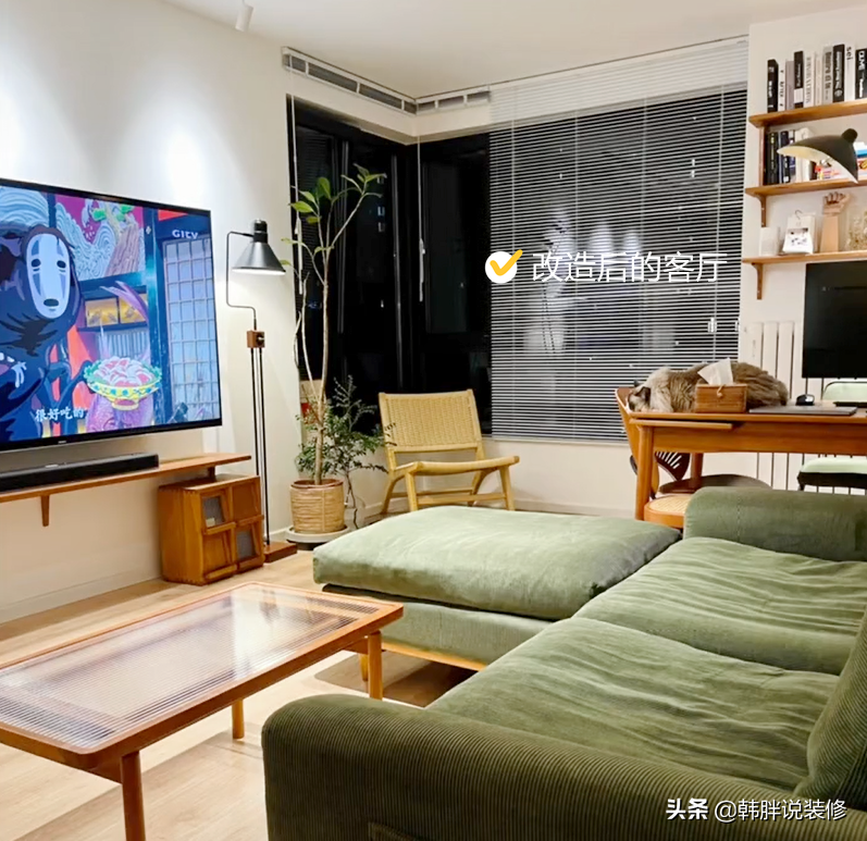 长租70㎡的房子，花4万爆改出租屋，房东看到后：明年的租金免了
