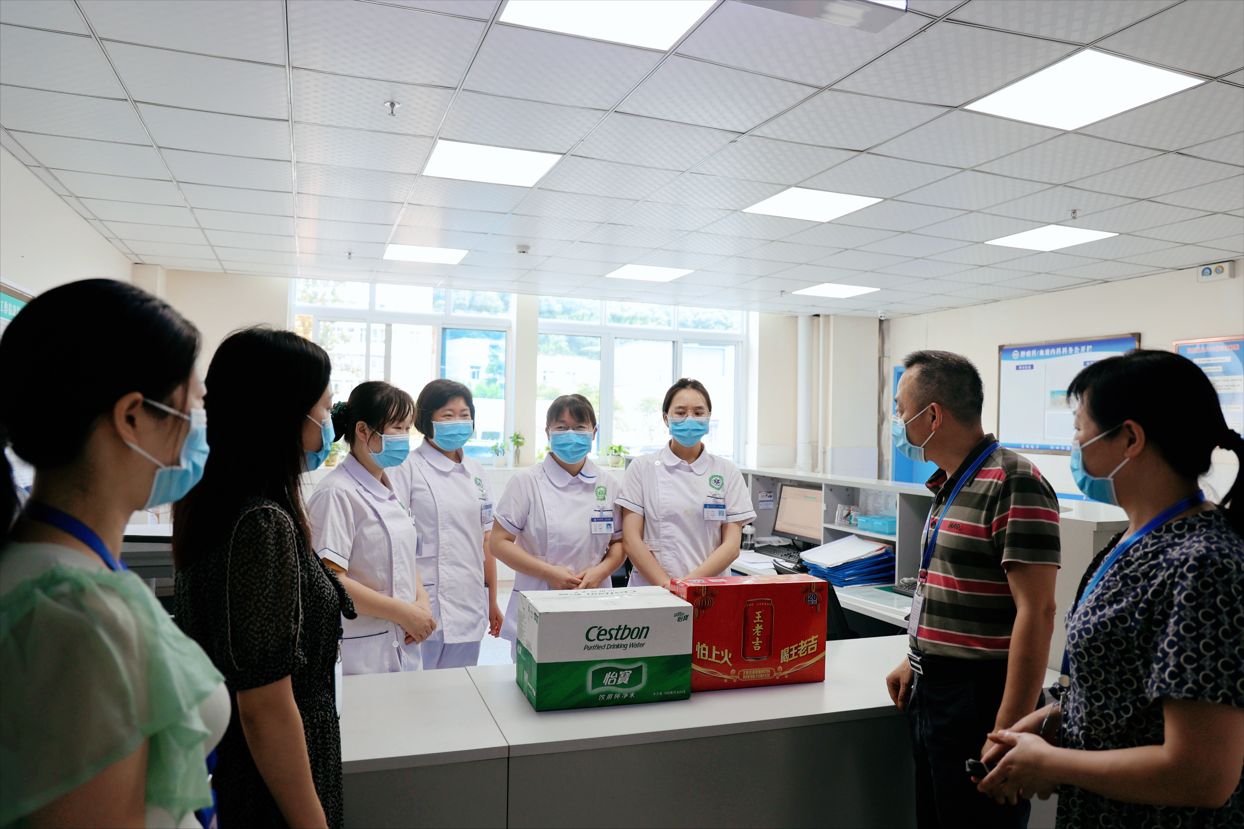金堂县第二人民医院开展2022年夏季送清凉活动