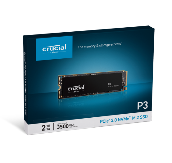 美光推出两款 Crucial 英睿达 NVMe SSD，最高 4TB 容量