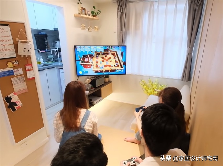 第一次见香港20㎡的房子，居然有2室1厅，不浪费1㎡，忍不住晒晒