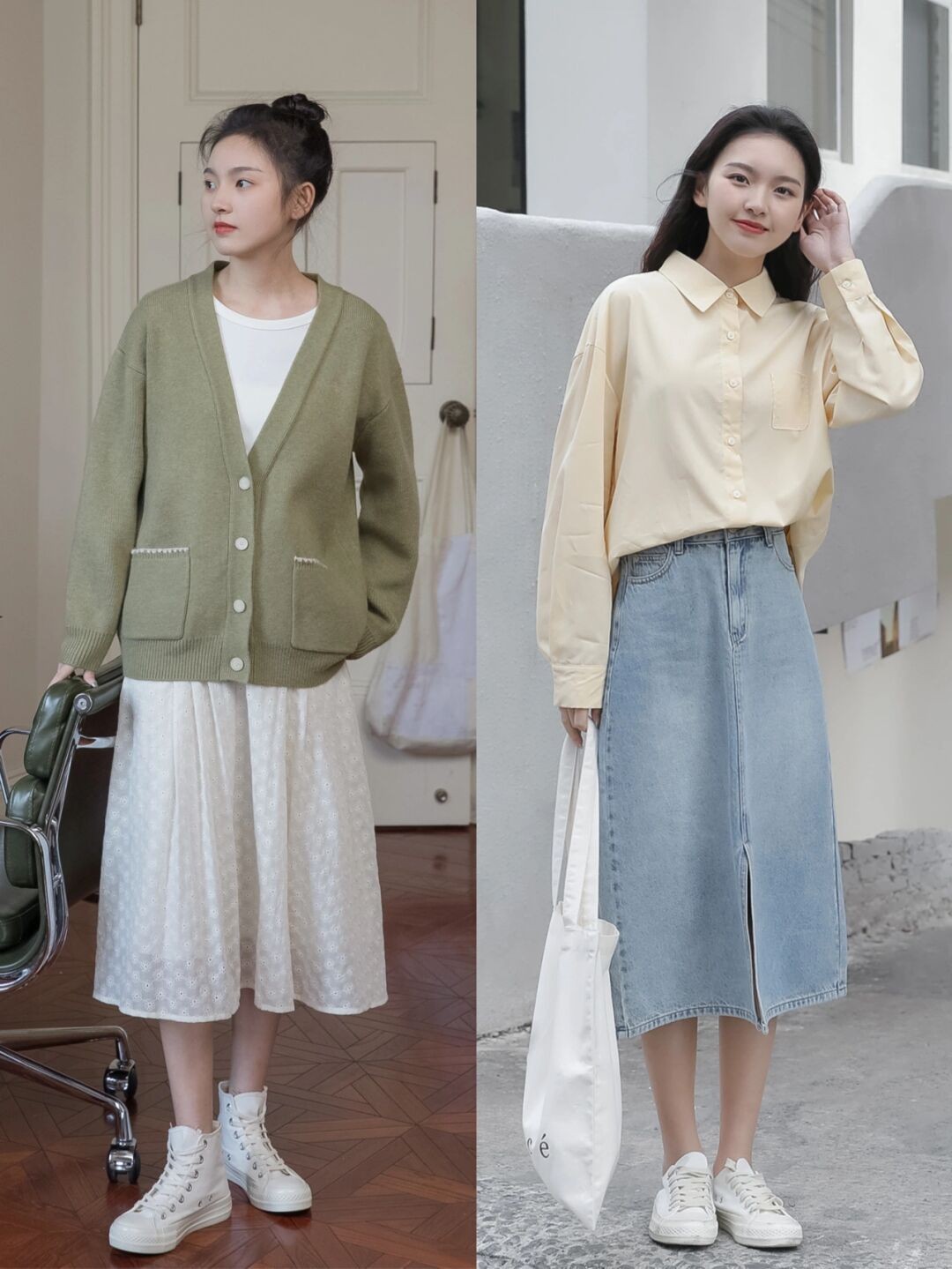 春天衣服搭配(18套搭配简单又不乏时尚感)