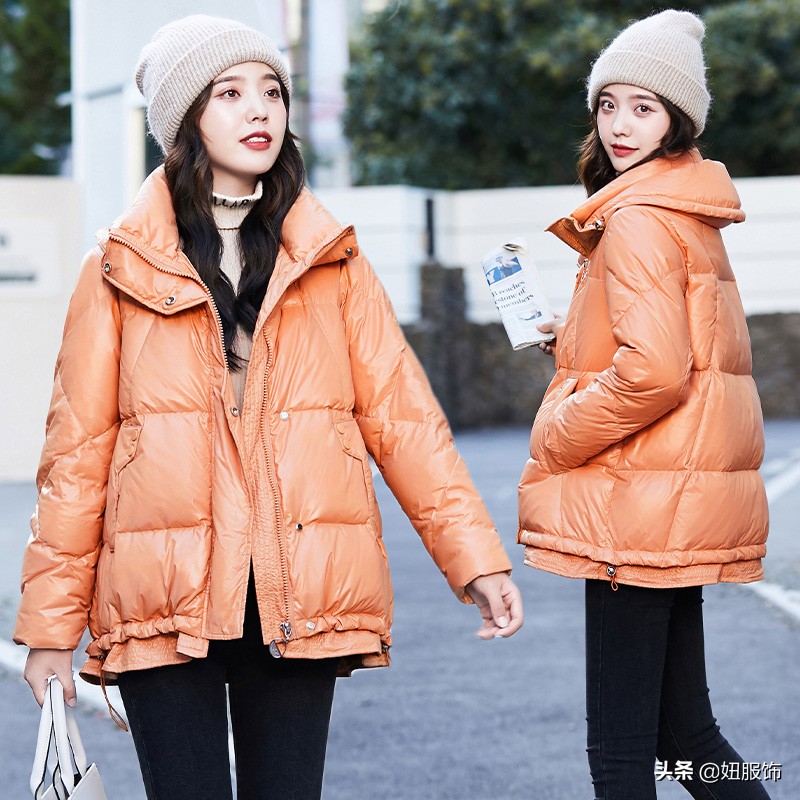 爱美的女生,这几款洋气有范的白鸭绒羽绒服,穿着好看又暖和