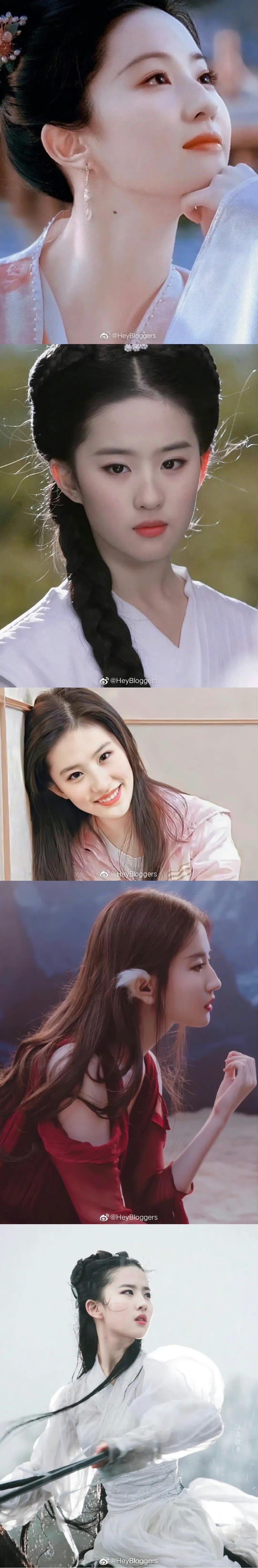 连刘亦菲都不能形容刘亦菲