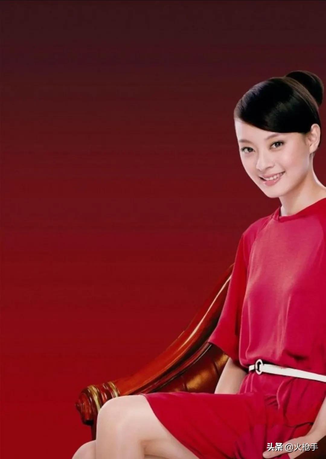 孙俪看起来挺喜庆的