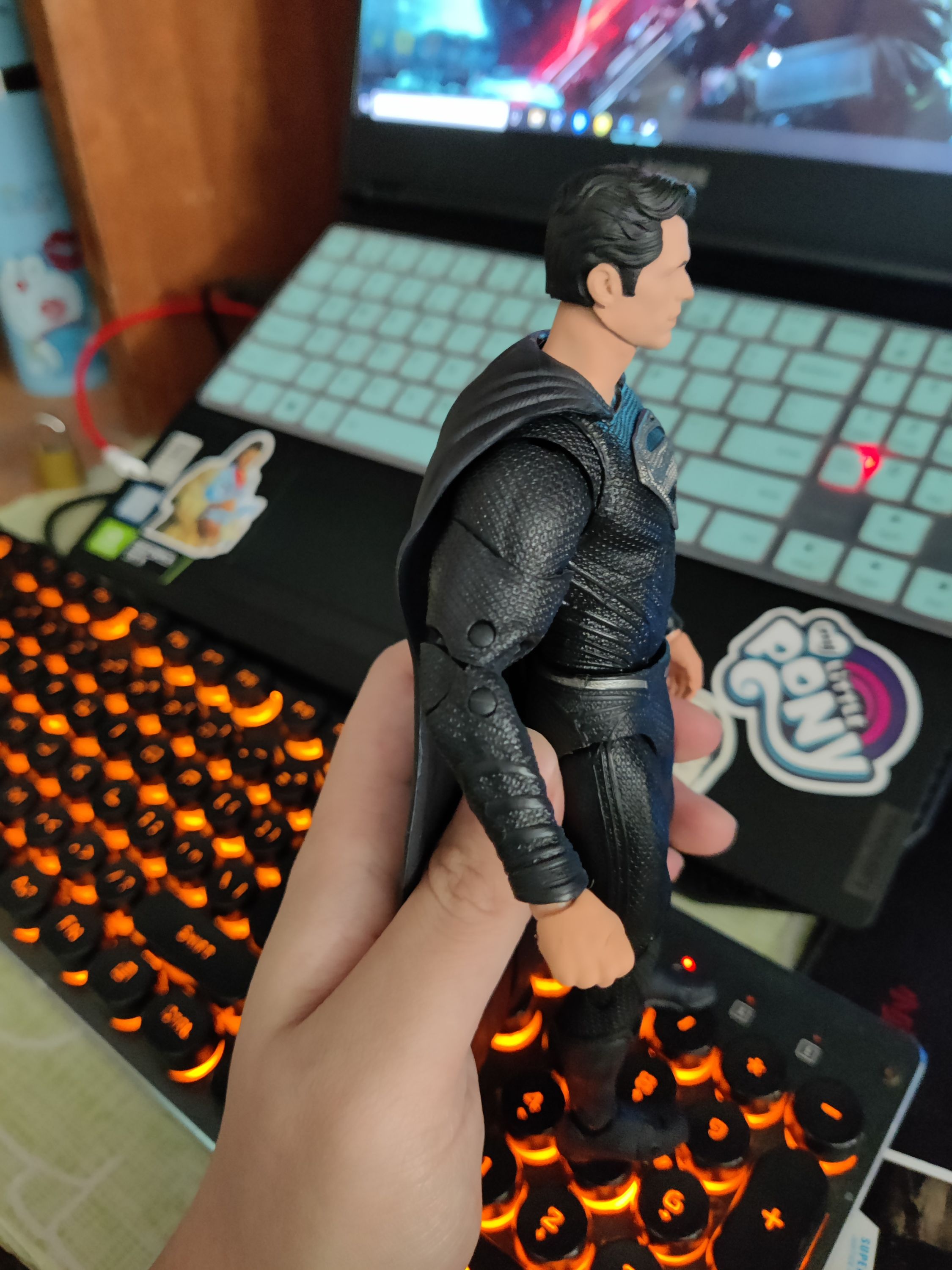 「玩具开箱」《正义联盟导剪版》黑战服超人