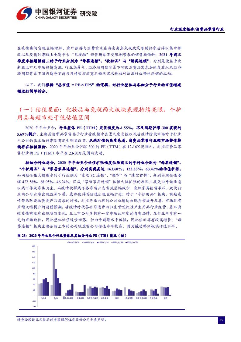 中国银河证券：消费品零售行业2022年年度策略（完整版52页）