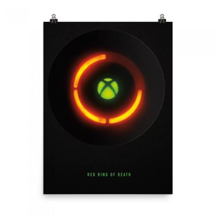 微软解释臭名昭著的Xbox 360“死亡红环”故障原因，推出纪念海报