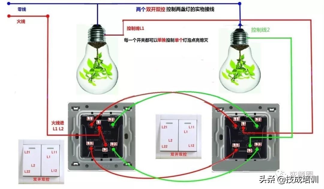 99例电气实物接线高清彩图，总有一例是你不知道的！建议收藏