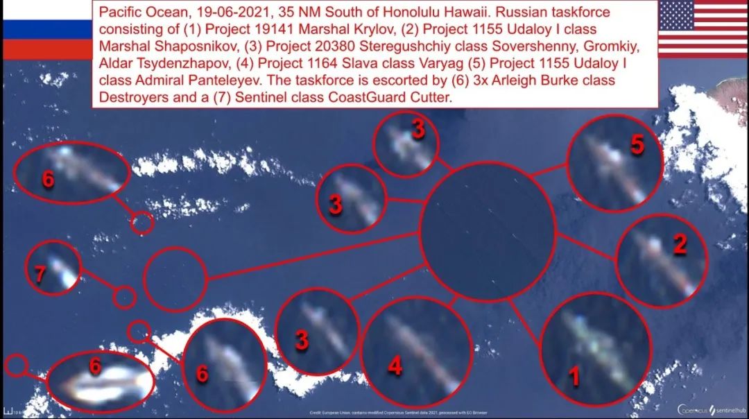 055大驱率队！中俄两国海军近20艘军舰兵分四路，“包夹日本”？