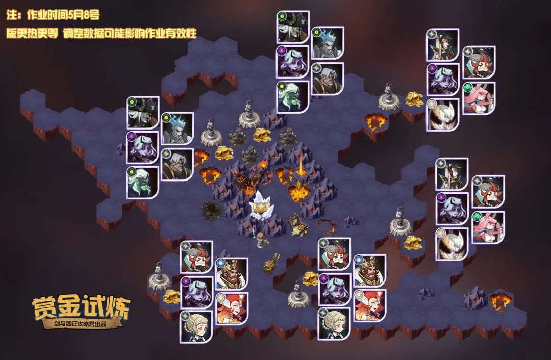 「活动向」新恶魔英雄 妖姬 赏金试炼懒人图&新版英雄船愚见