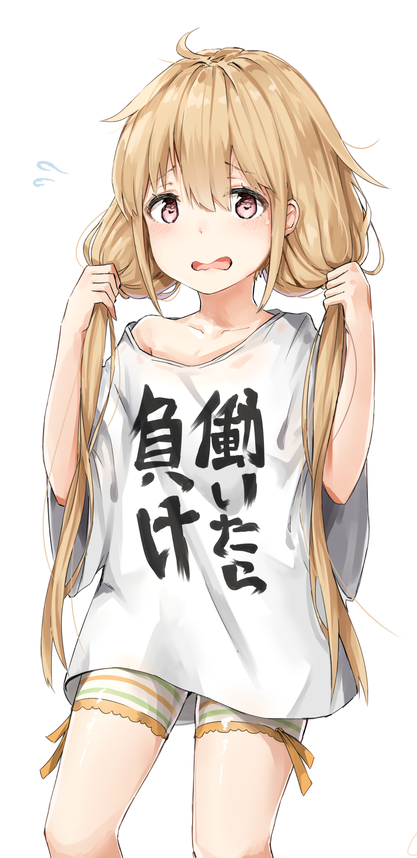 2K清爽纯洁动漫女孩高清手机壁纸，是心动的感觉