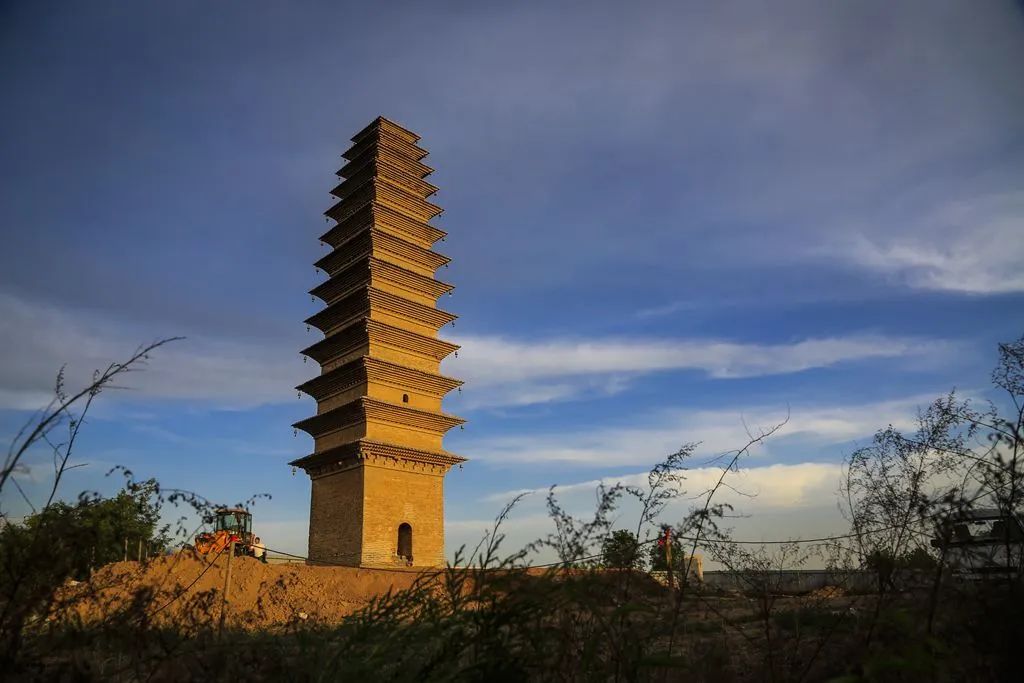 渭南市合陽縣：巍然屹立的大像寺塔