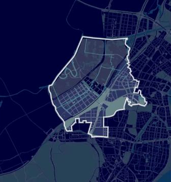 基础设施织就城市基底，一条紫玉涟串起最美盘城