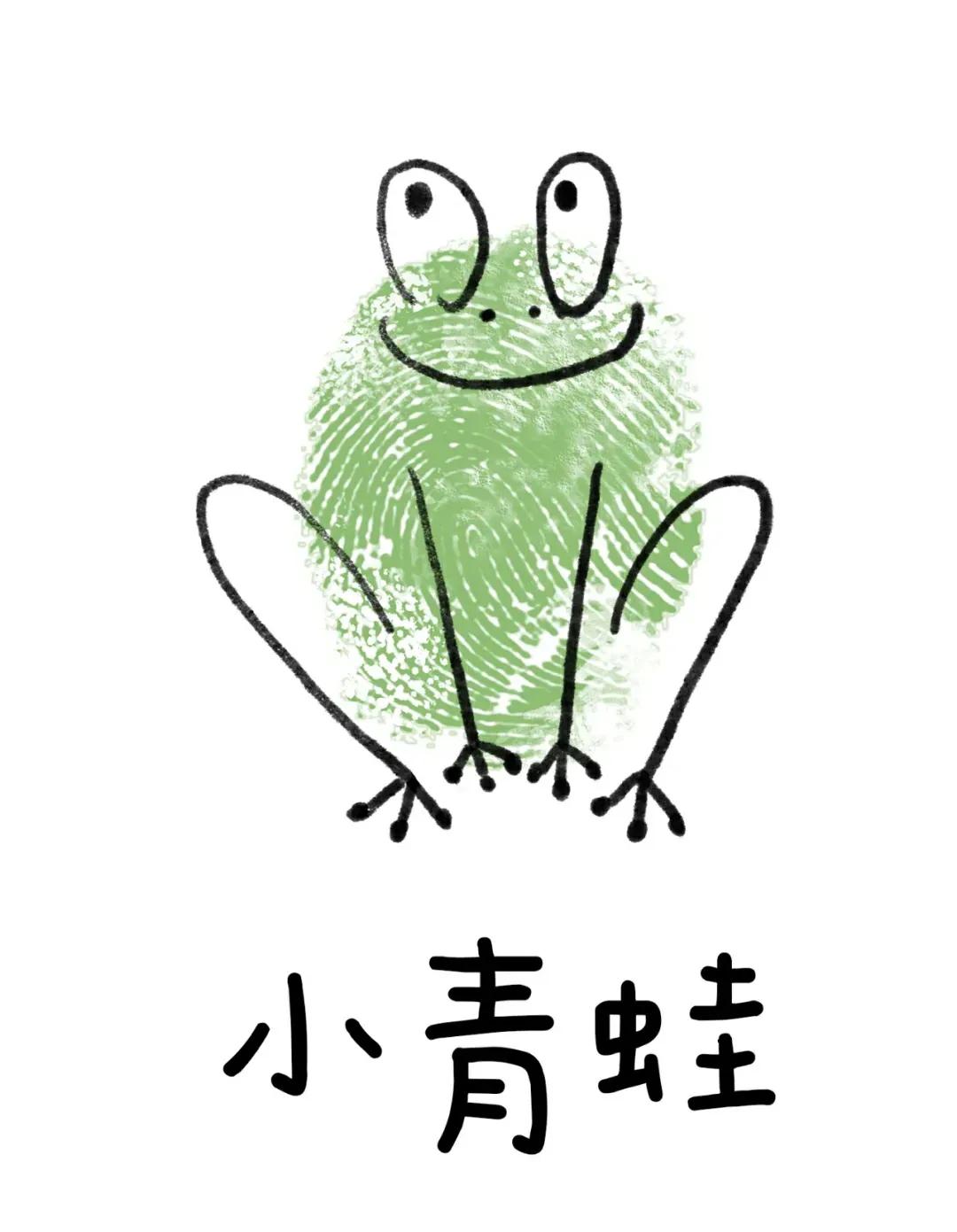 幼儿园手指印画之动物篇