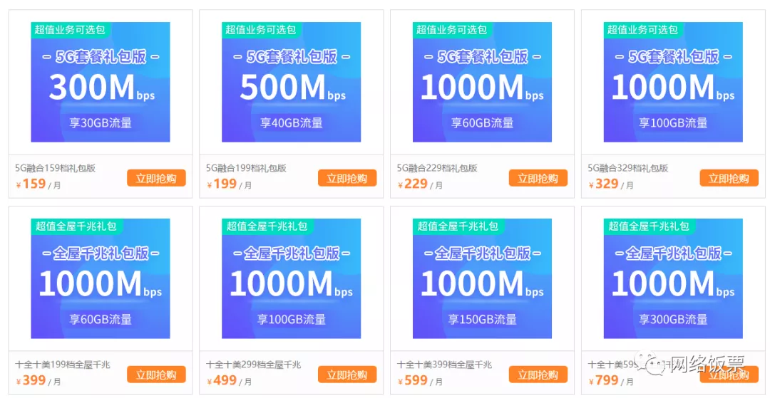 三大宽带对比,哪家性价比最高?网速最稳定?