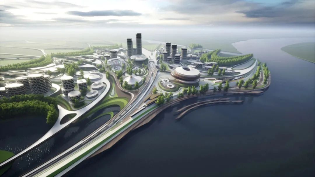 扎哈·哈迪德建筑事务所设计了一座元宇宙城市
