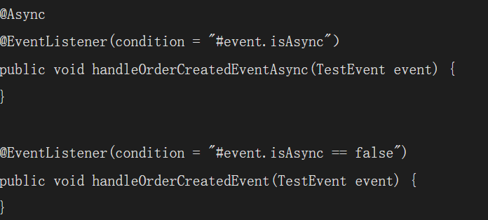 SpringEvent使用@EventListener注解