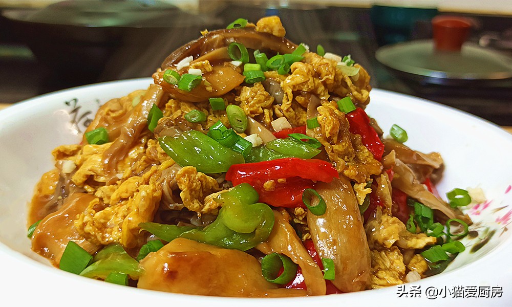 图片[3]-【鸡蛋炒平菇】做法步骤图 味道十分鲜美好吃-起舞食谱网