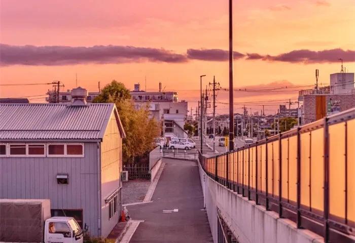 夕阳文案 | 朝看花路低垂，目揽群山夕照