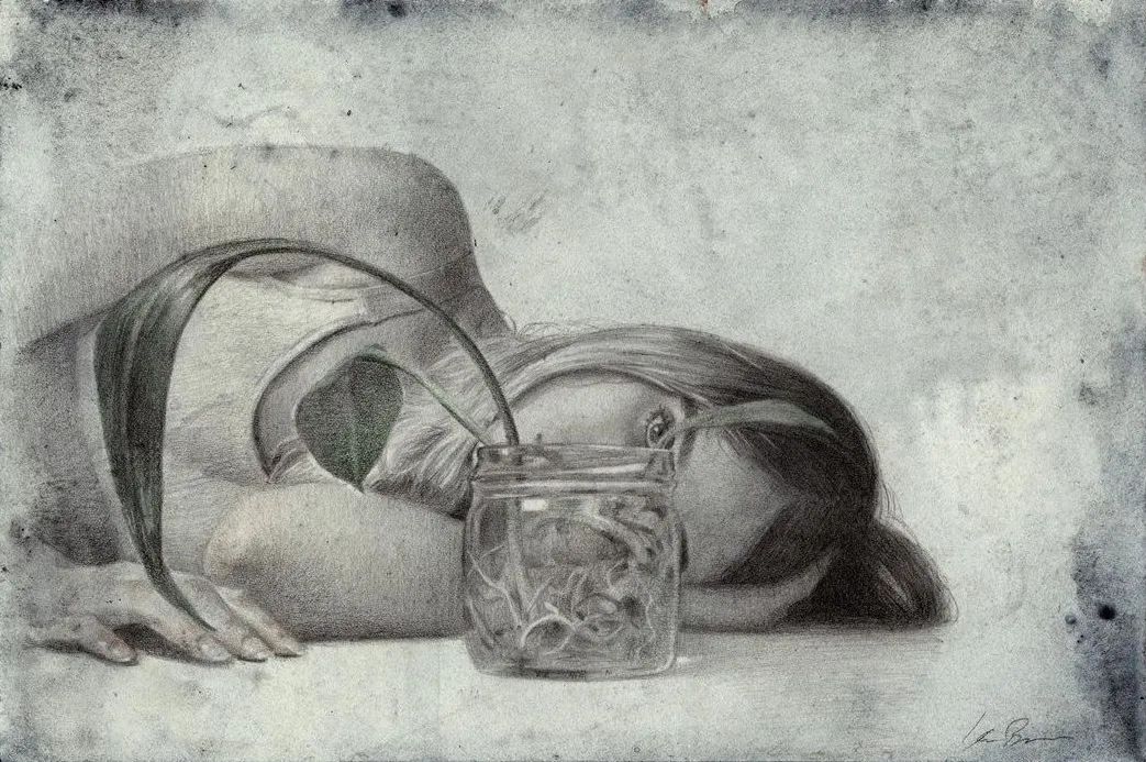 35张国外画家生动的素描作品，给画赋予灵魂
