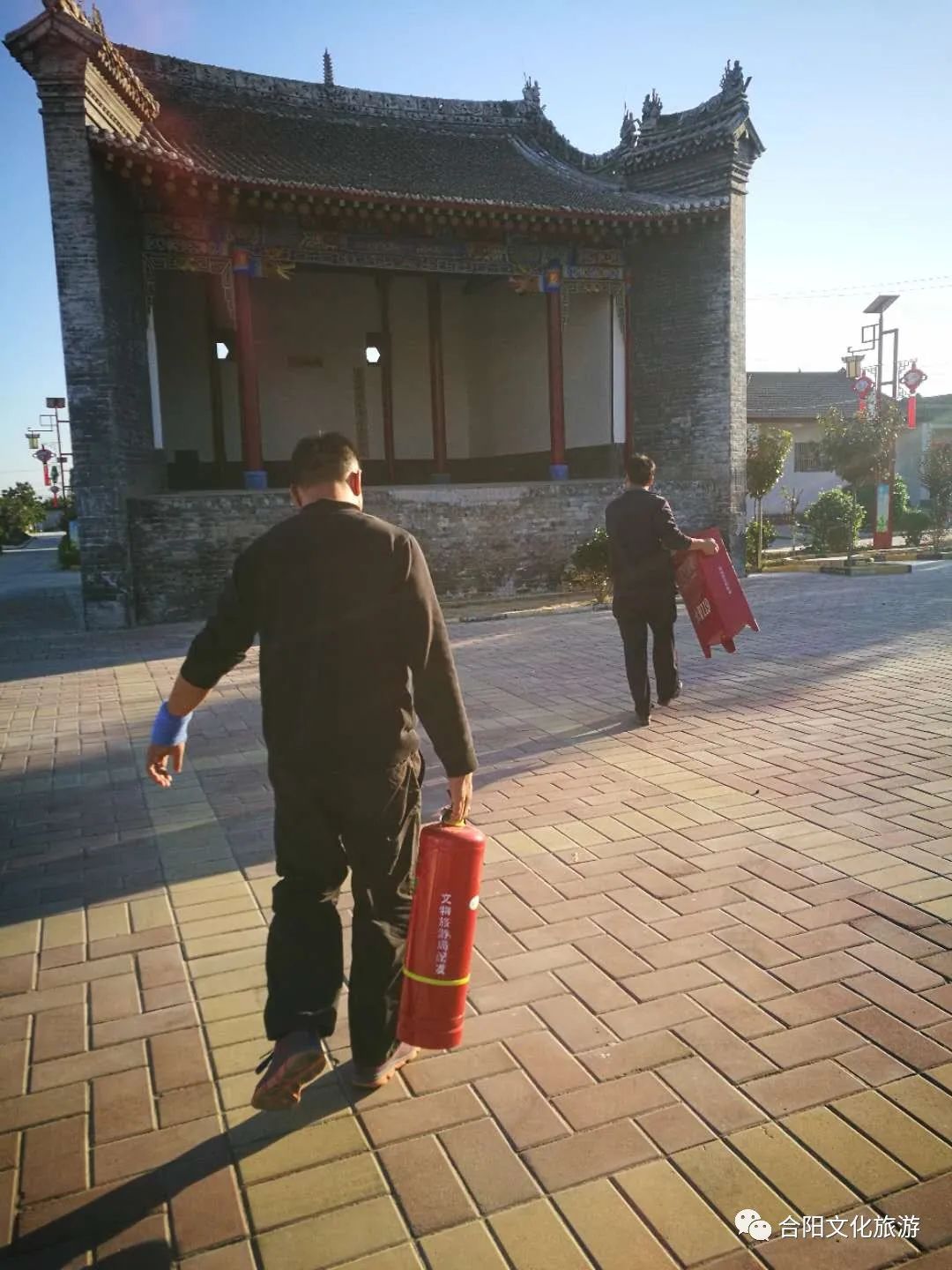 合陽縣文化市場(chǎng)綜合執(zhí)法大隊(duì)開展文物保護(hù)單位安全巡查