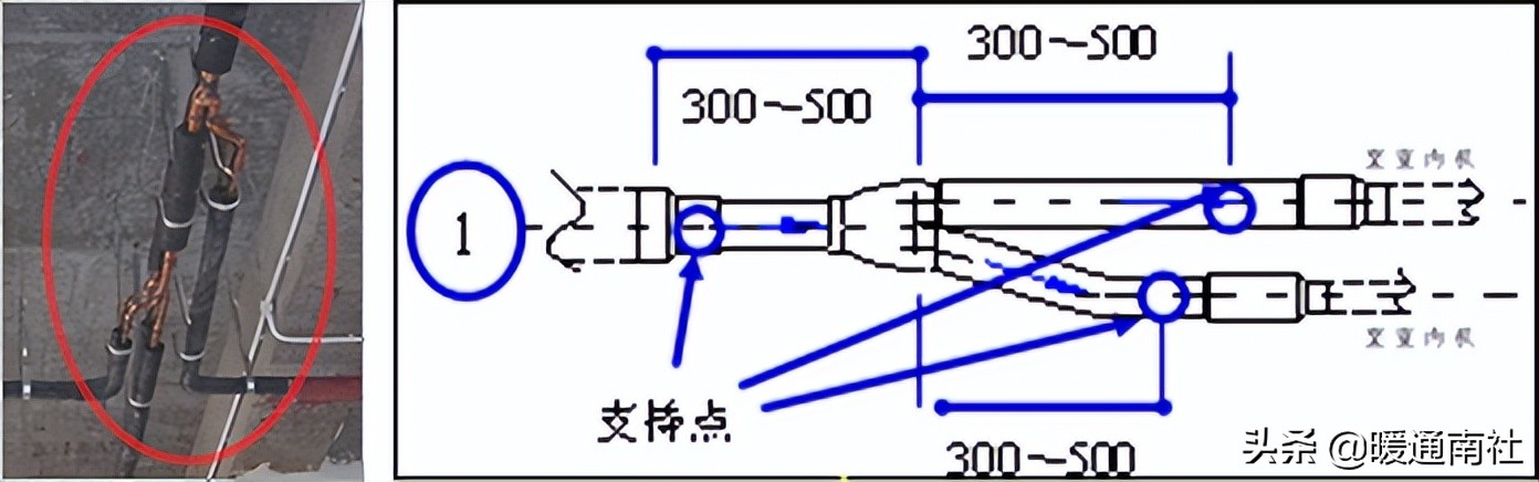 变频多联空调系统的安装