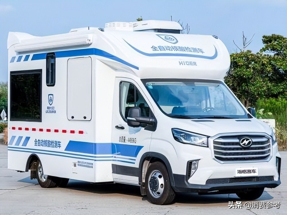 更便民更高效！苏州金龙6.5米移动核酸检测车惊艳亮相