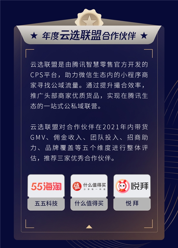 获“千域计划”年度认证，值得买科技融入腾讯智慧零售私域生态