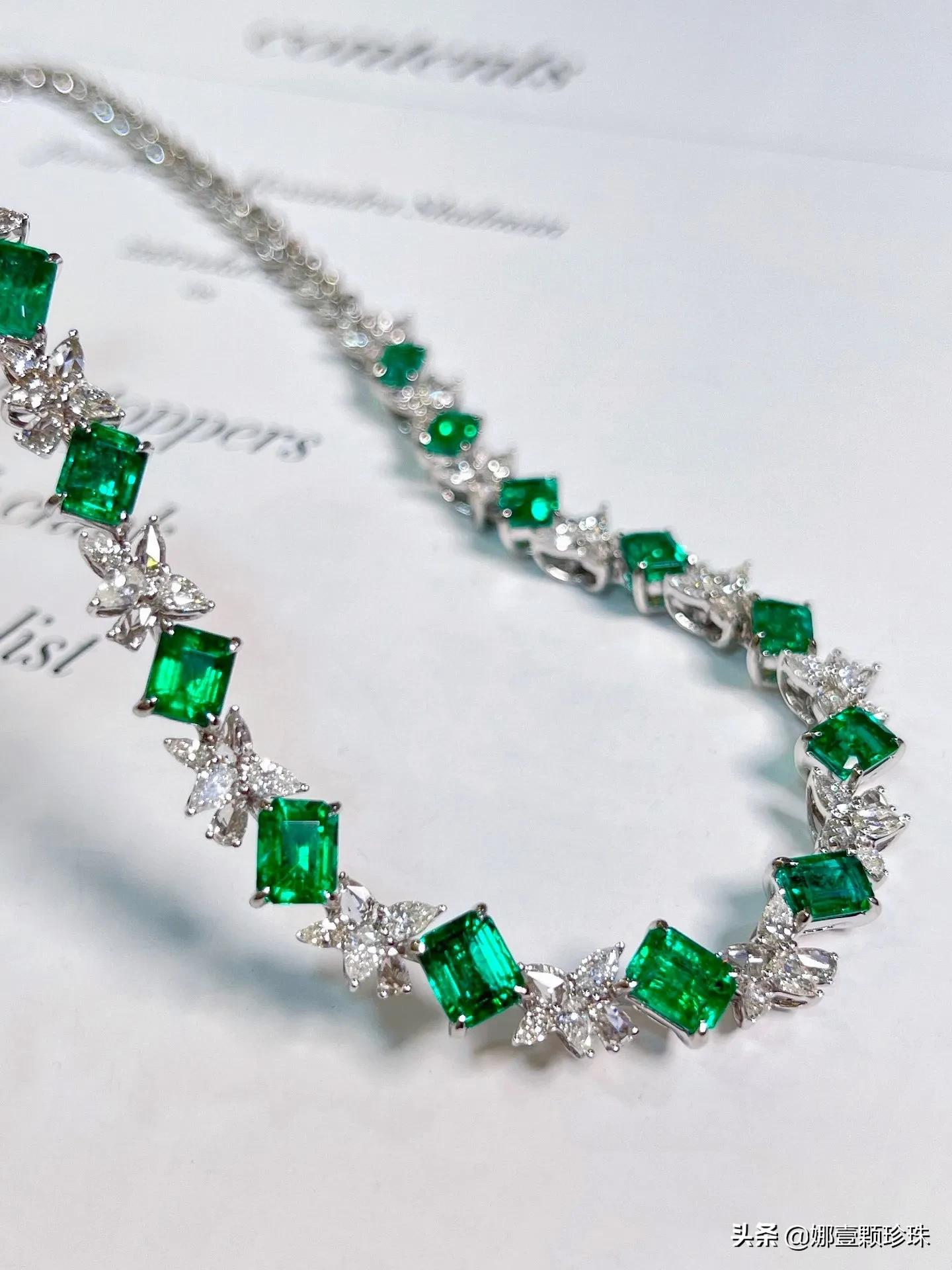绿宝石项链