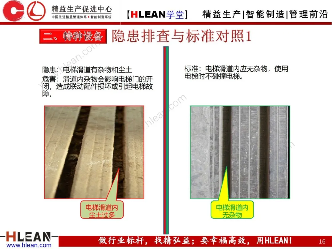 「精益学堂」现场设备隐患排查手册