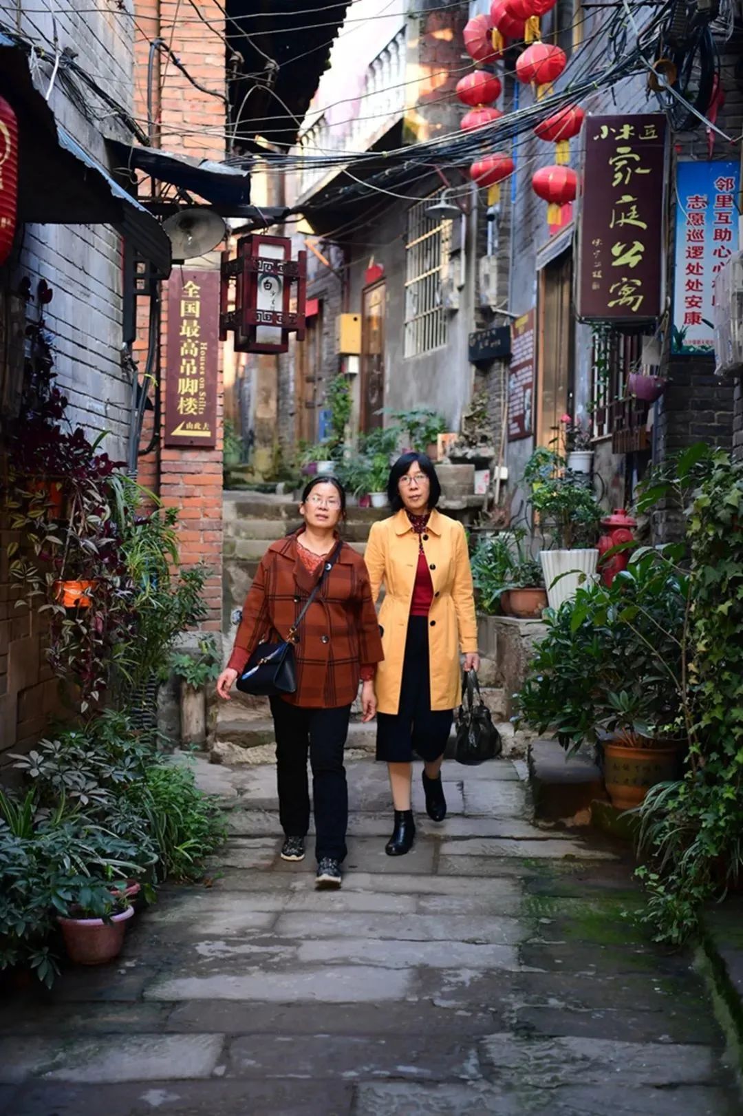白沙古镇春意浓，不负春光不负卿