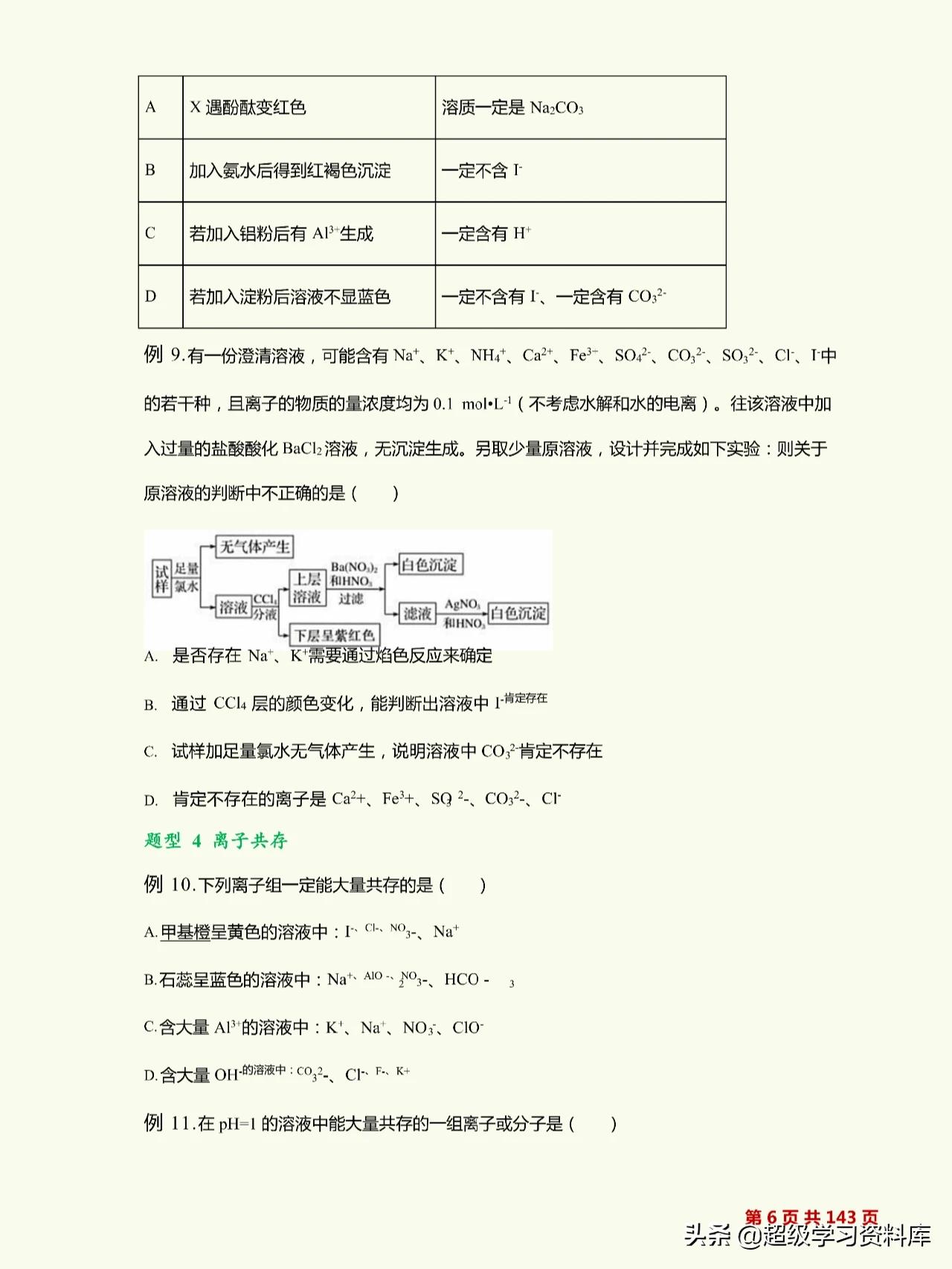 高考化学：提分神器，这330道题请在第二轮三轮复习刷一遍，珍藏