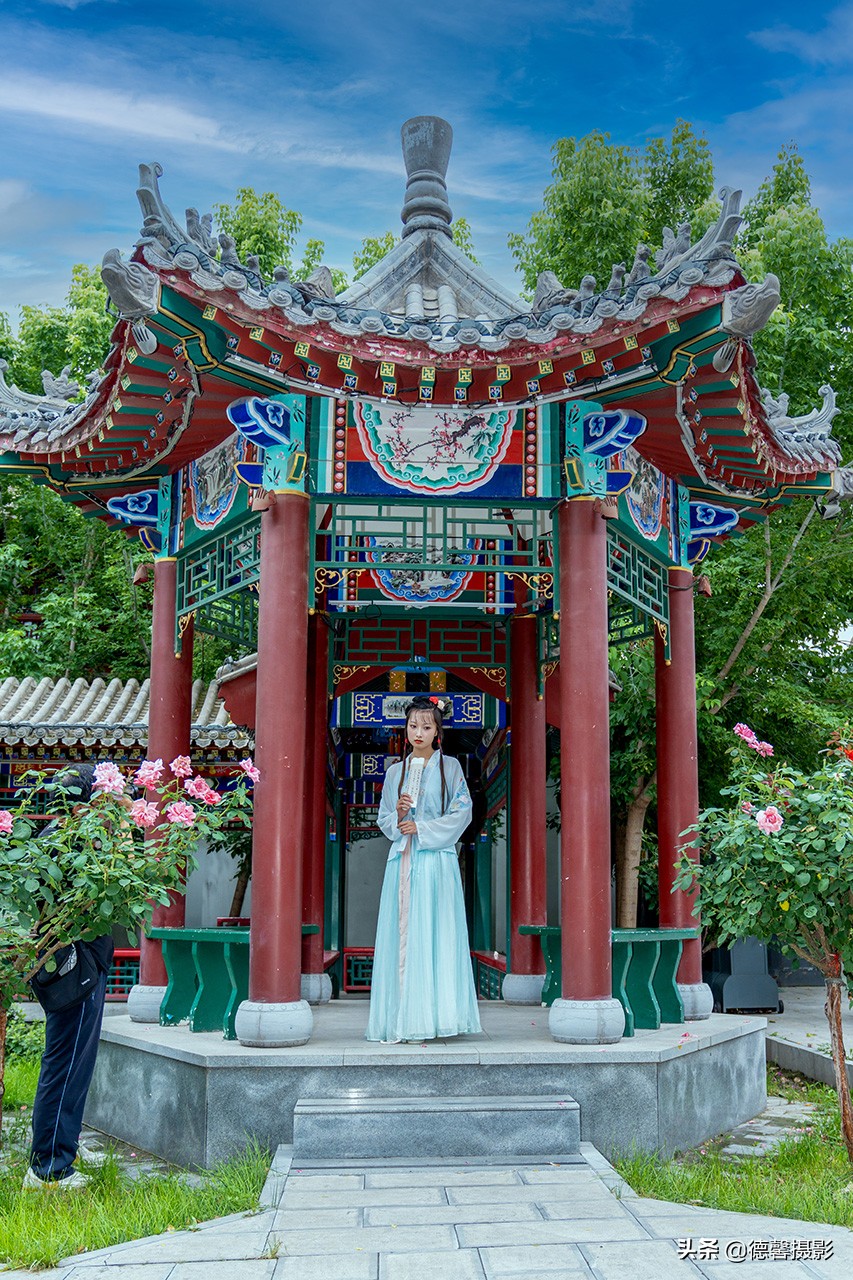 荣国府再现黛玉之影（环境人像）