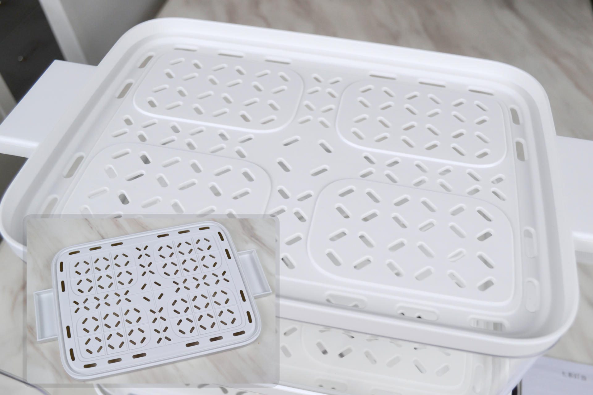 纵享“蒸”时代 精心烹饪低油健康美食 七彩叮当多功能电蒸锅