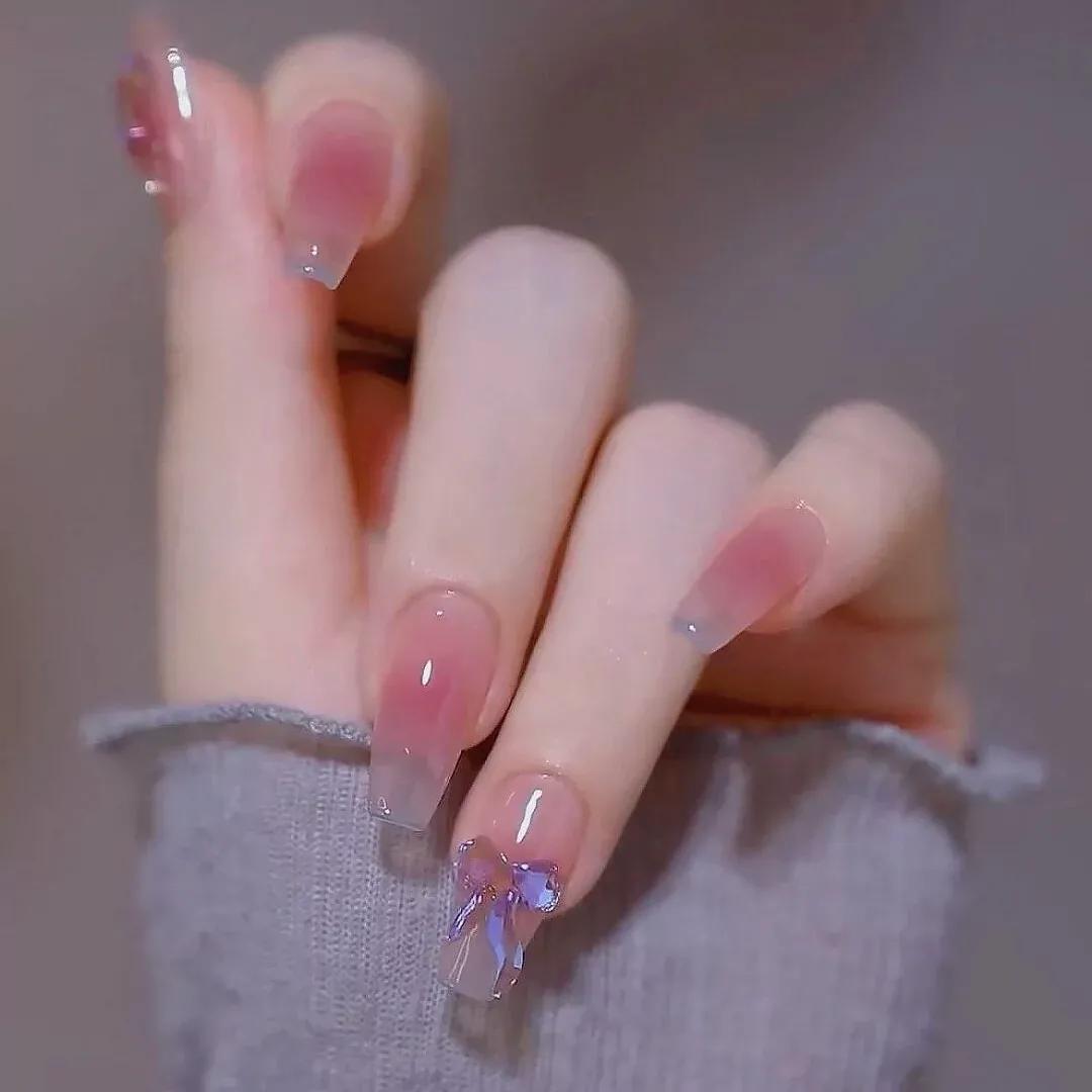 美甲图片 显白显嫩美甲图片 喜欢收藏做起来