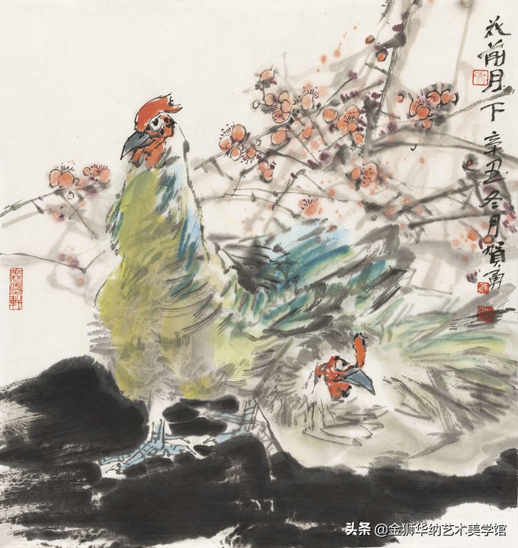 画家贺勇先生优秀作品（小品花间系列）欣赏系列《四》