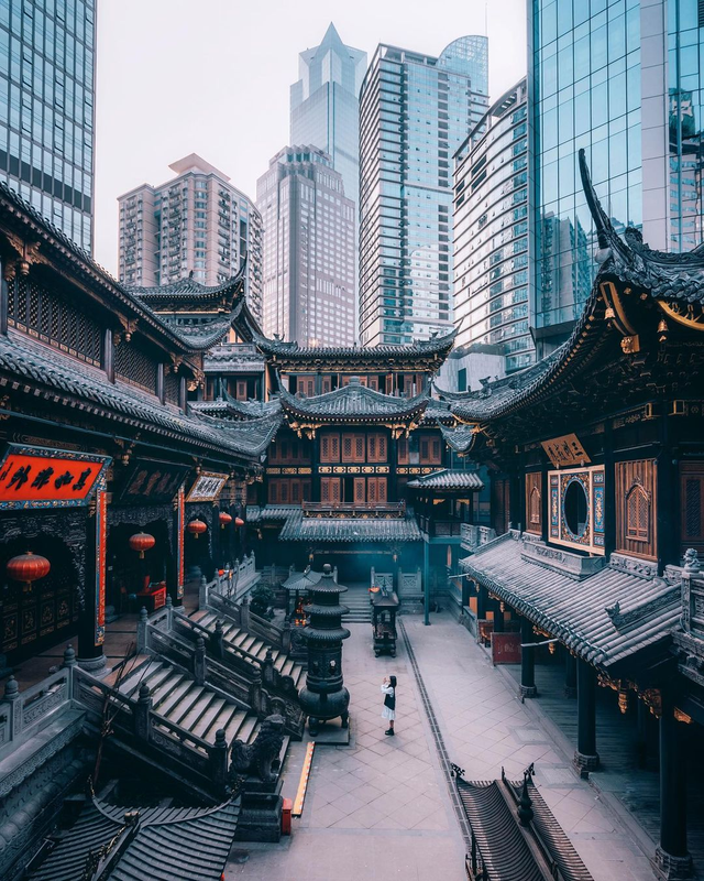 最美50张世界城市航拍照，曼谷梦幻西西里唯美，重庆一角落入榜