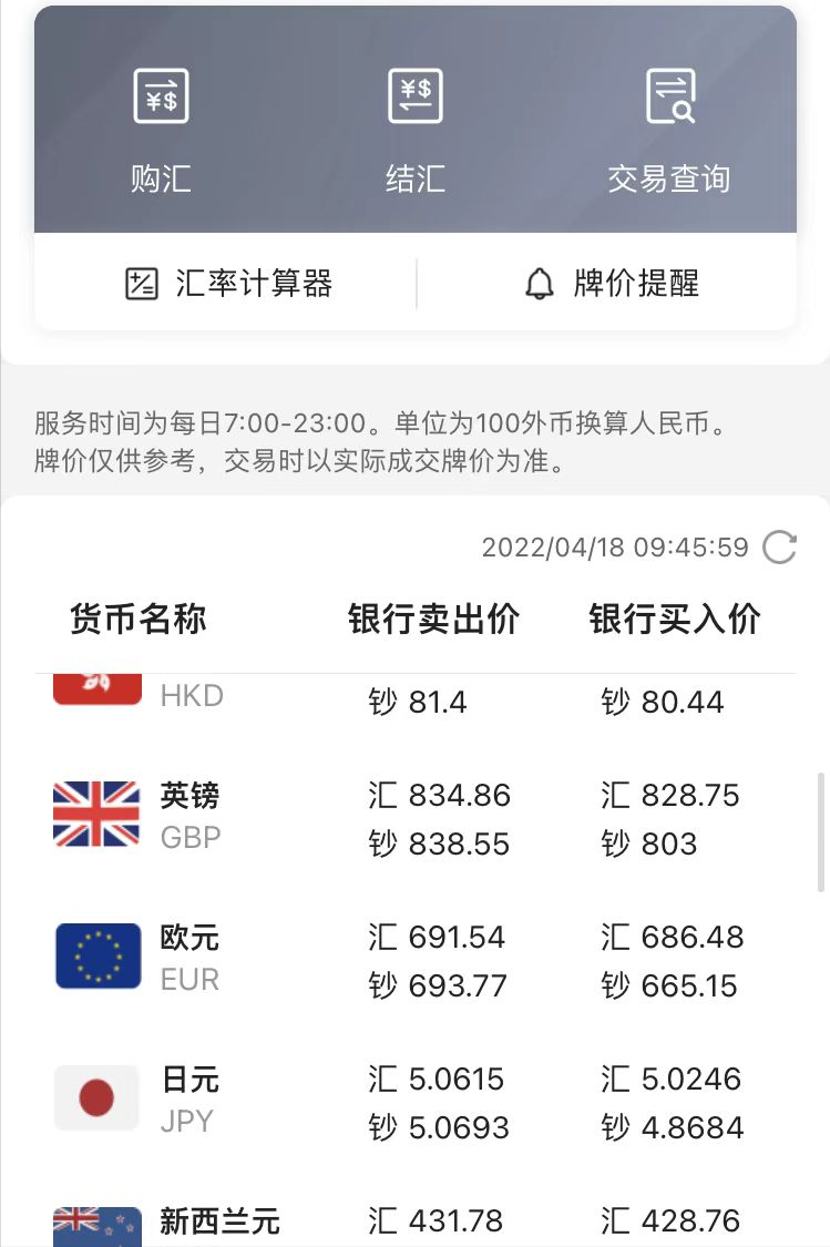 理财小技巧:如何用手机银行巧妙购汇?
