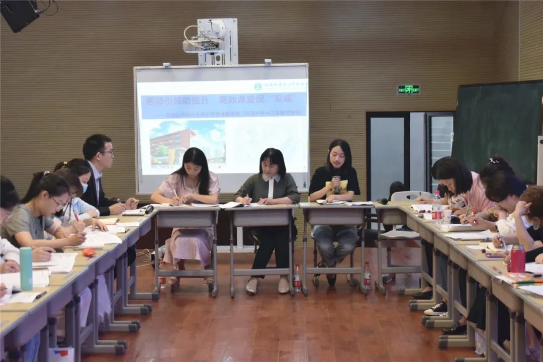 实验小学外国语学校周晓玲名师工作室送教到双流中学九江实验学校