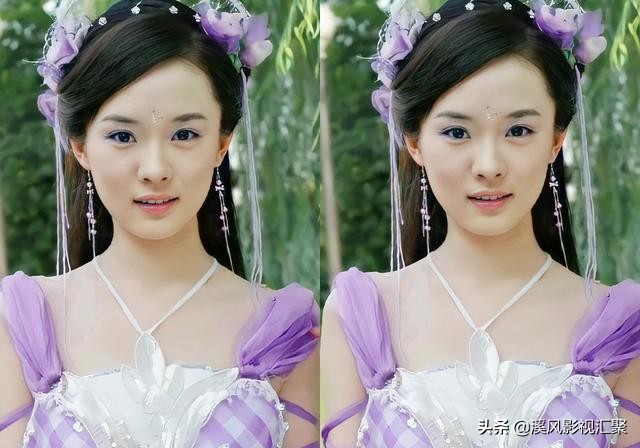 女演员超美的水晶妆，蒋欣的绿儿超灵动，杨幂的夕瑶太惊艳