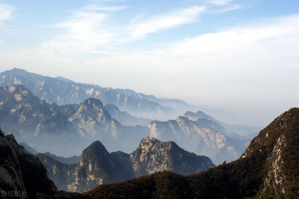 五岳归来不看山五岳是指哪五座山？看了最美的山，其他的不用看了