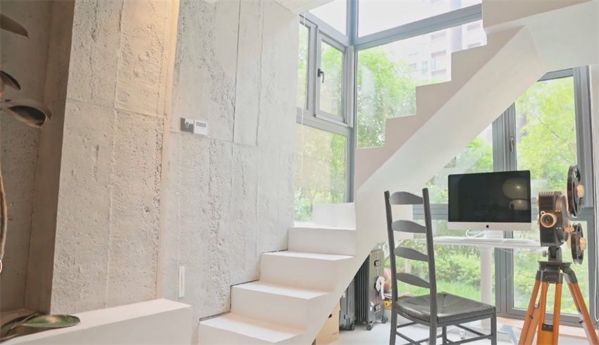 杭州姑娘买下87㎡“怪房”，自己爆改成复式！网友：这是别墅吧