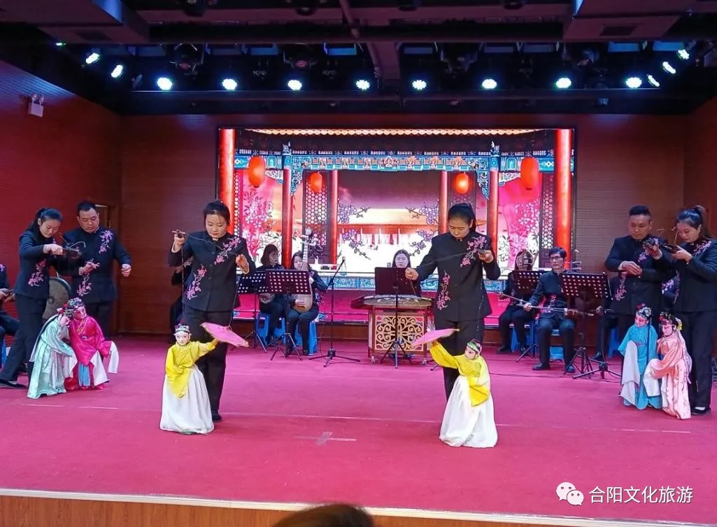 陜西西安音樂(lè)學(xué)院來(lái)合采風(fēng)線戲