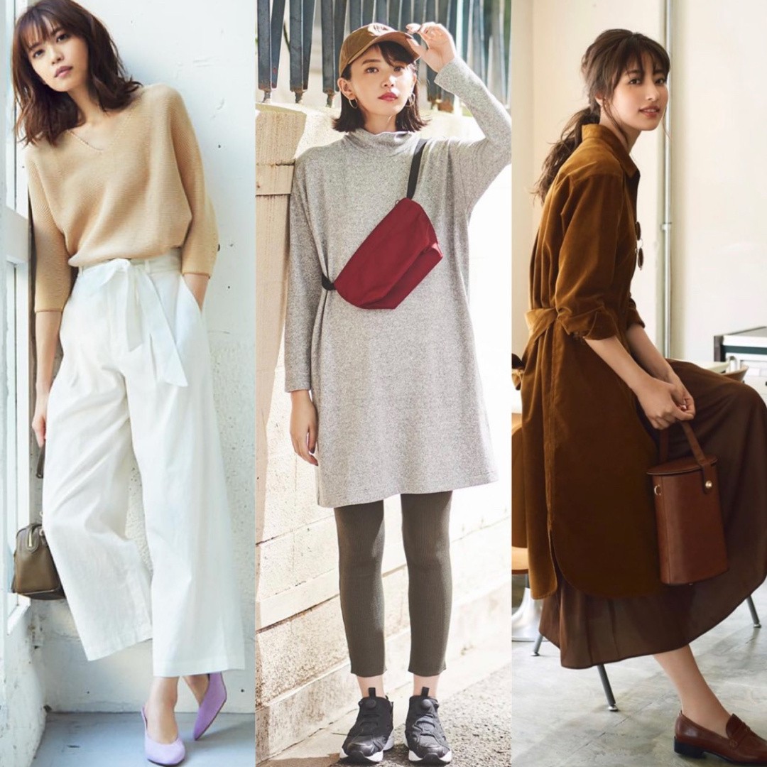 对于普通身材的女性来说,搭配的时候尽量不要穿太紧身的服装,这样只会